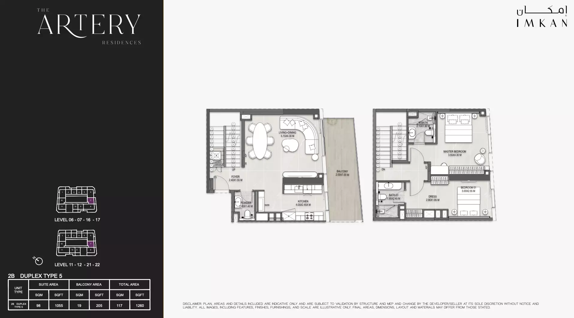 Unit floor plan image