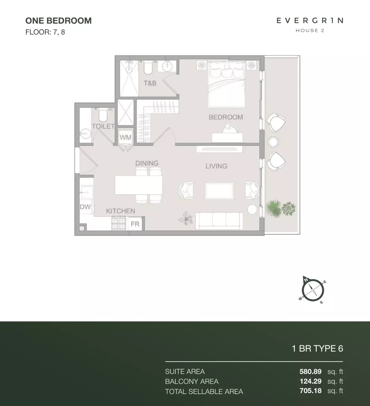 Unit floor plan image