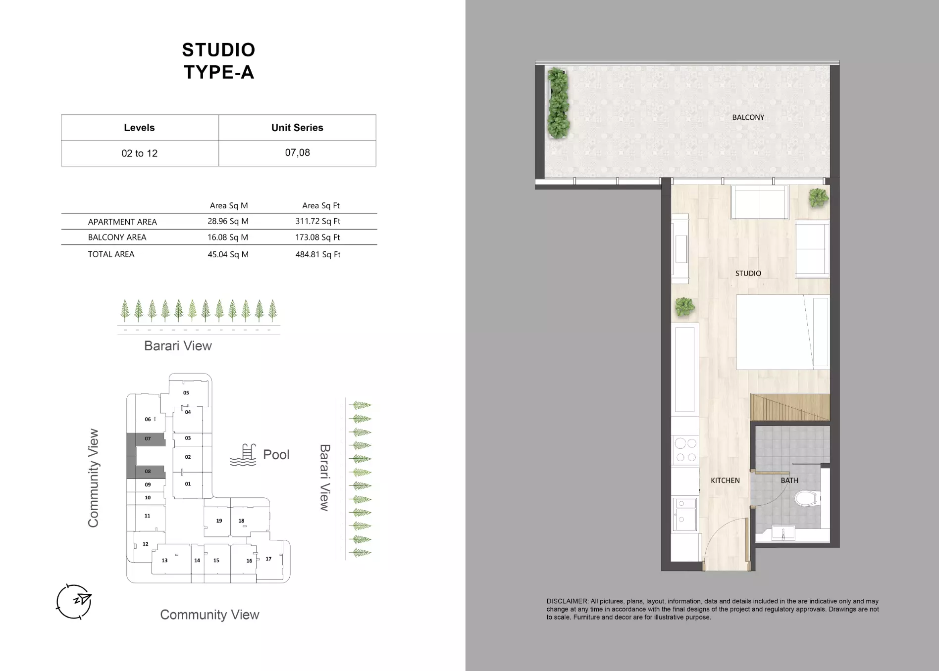 Unit floor plan image