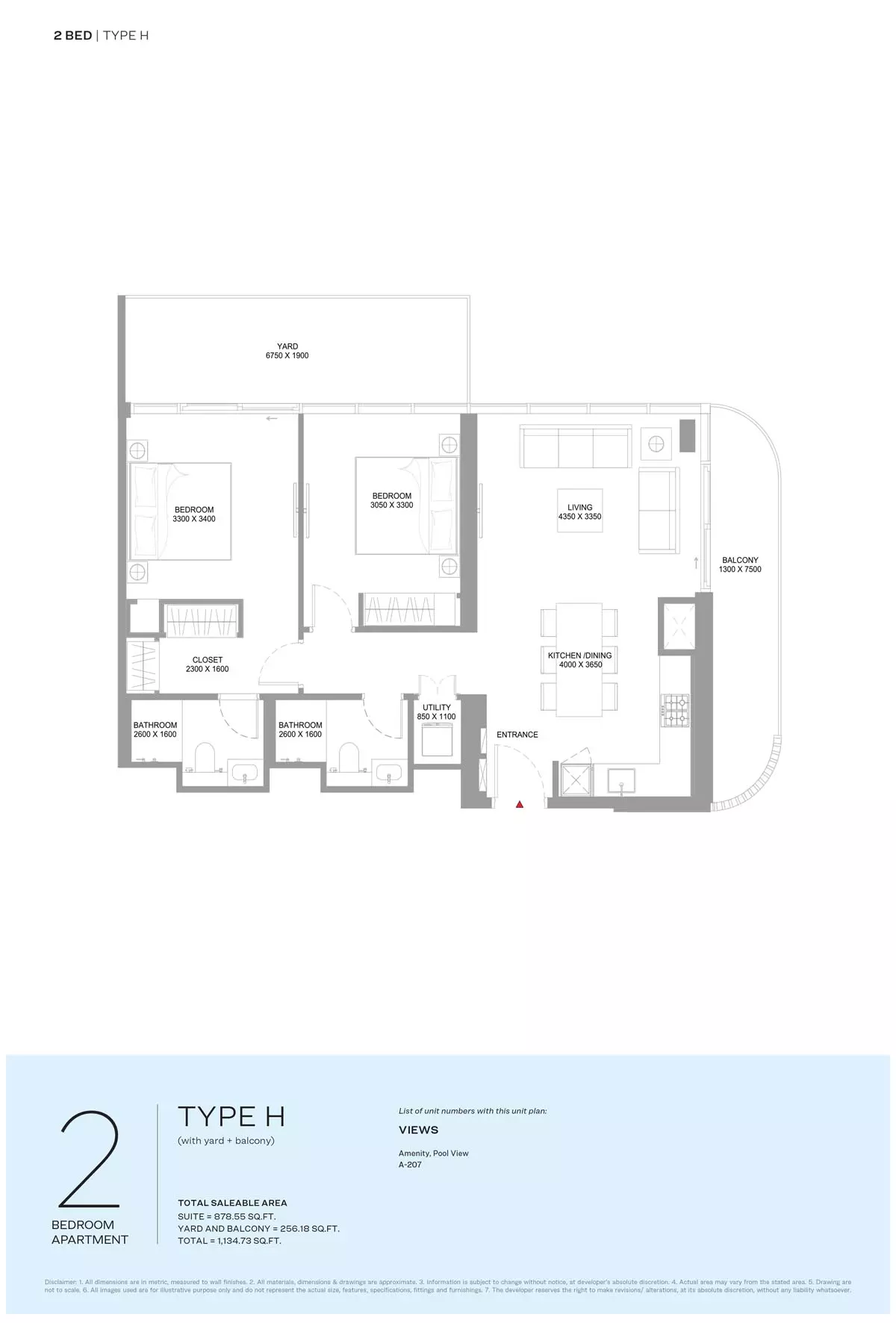 Unit floor plan image