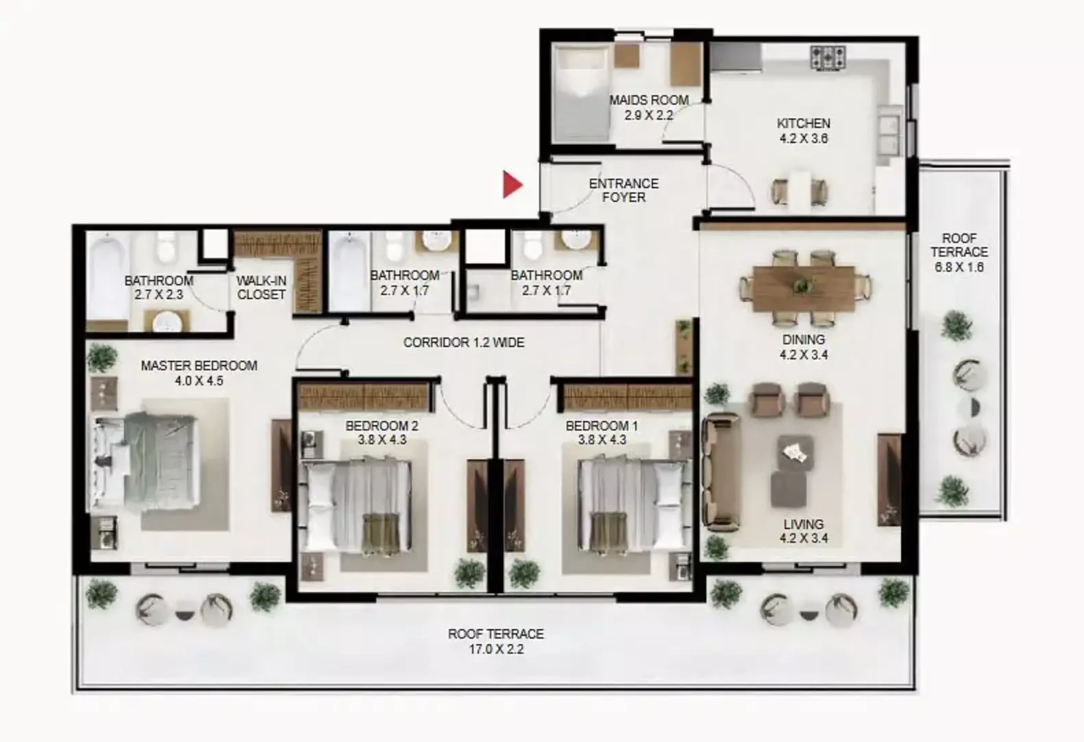 Unit floor plan image
