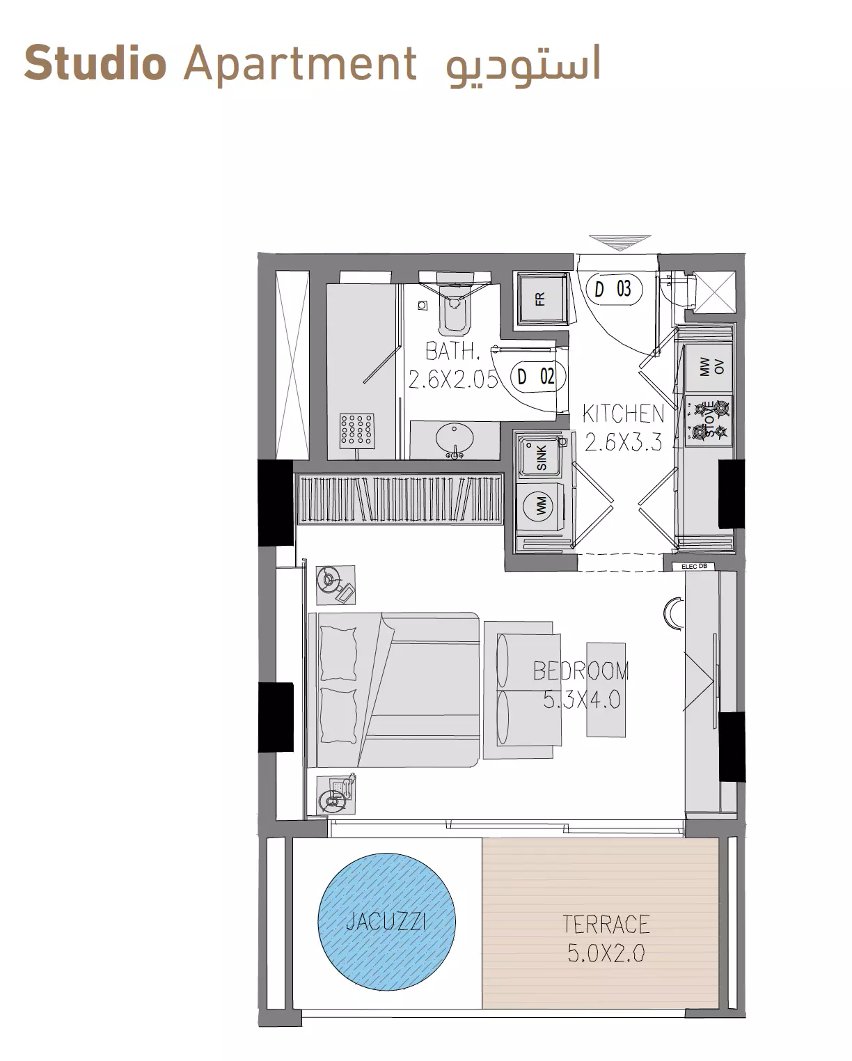 Unit floor plan image