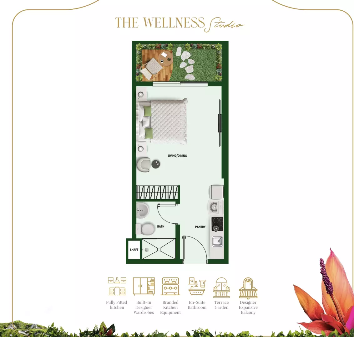 صورة مخطط ارضية الوحدة