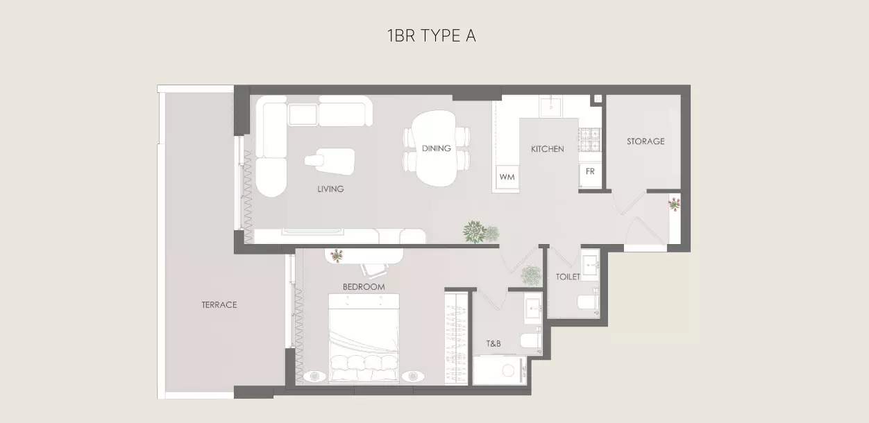 Unit floor plan image