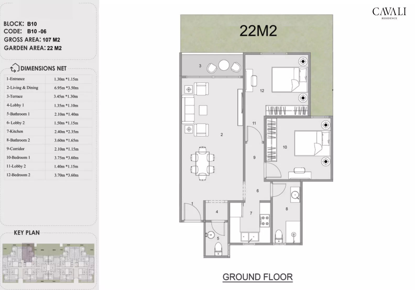 Unit floor plan image