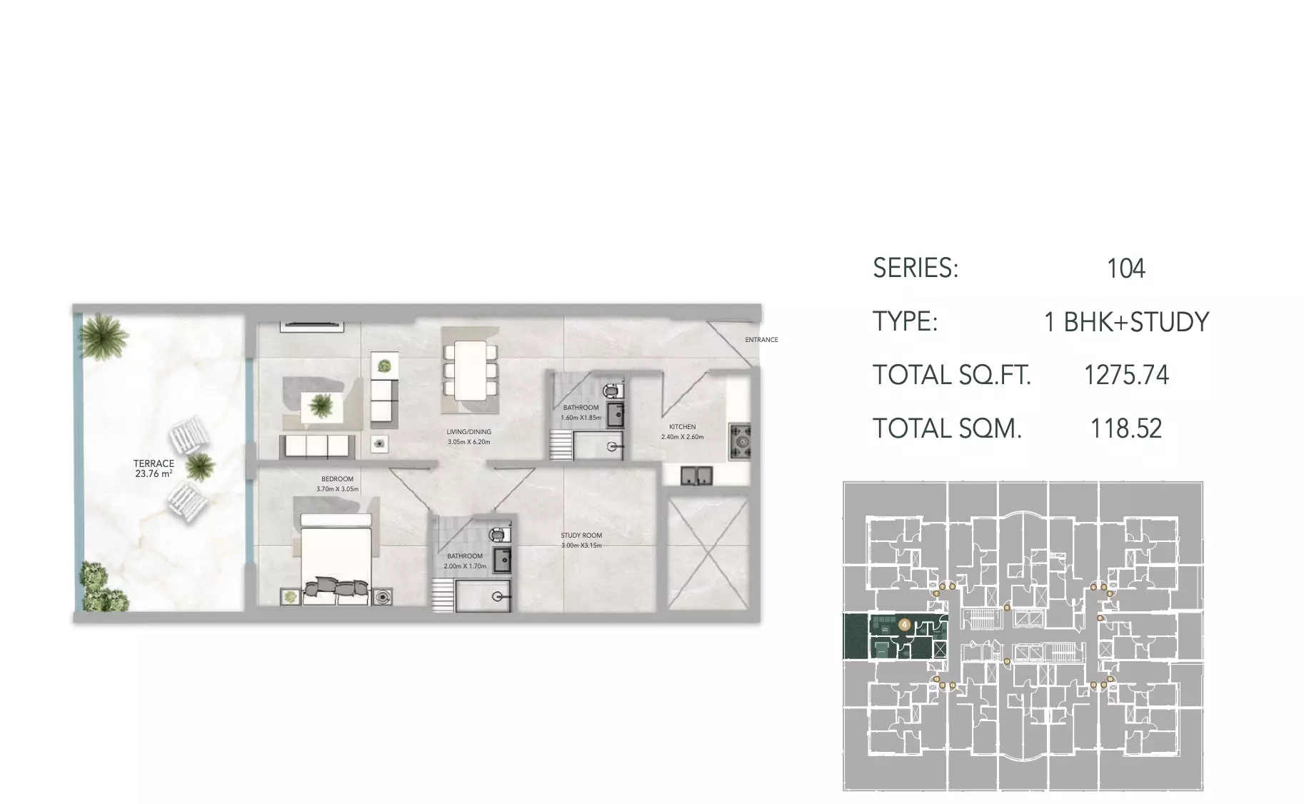 Unit floor plan image