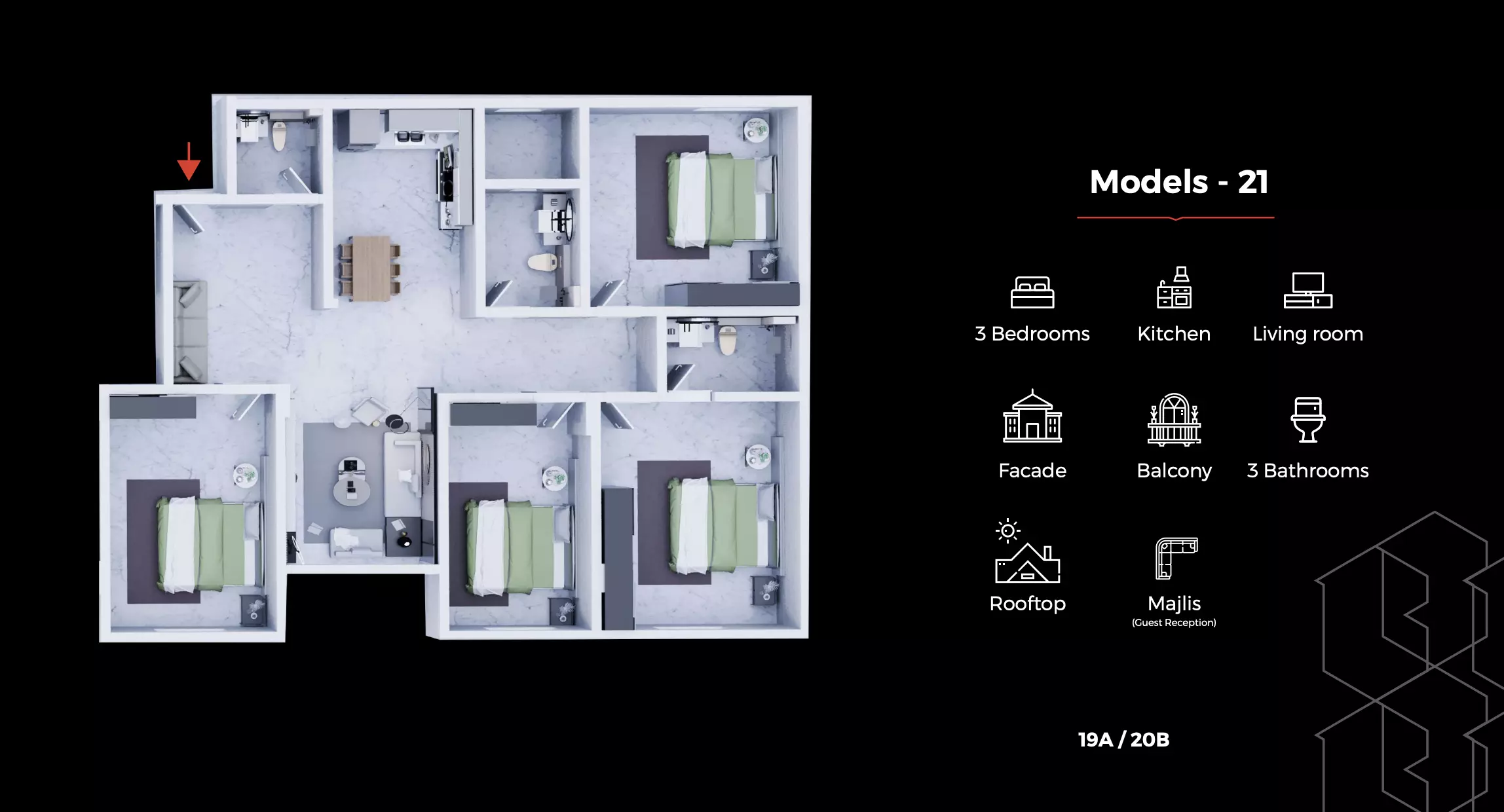 Unit floor plan image