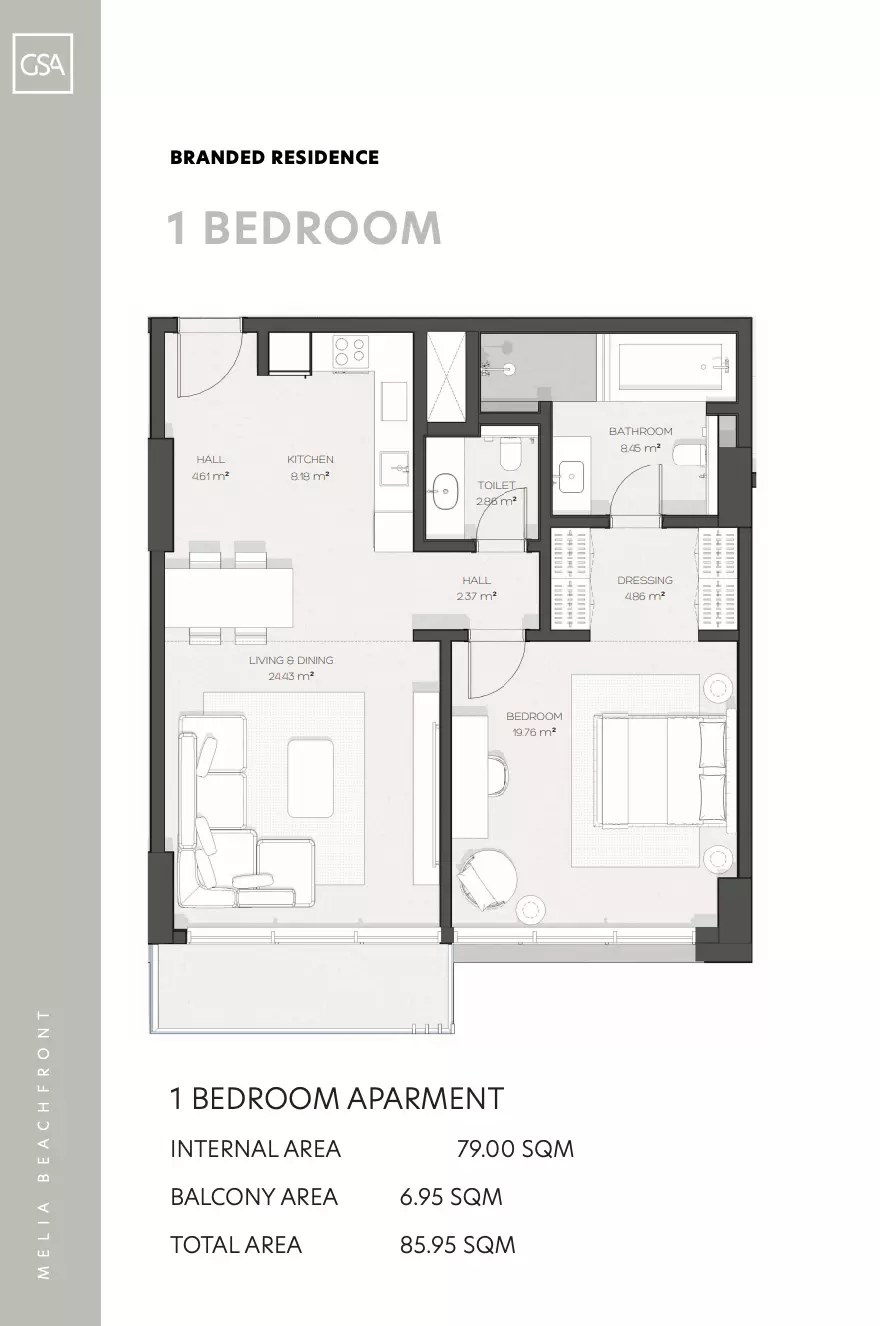 Unit floor plan image