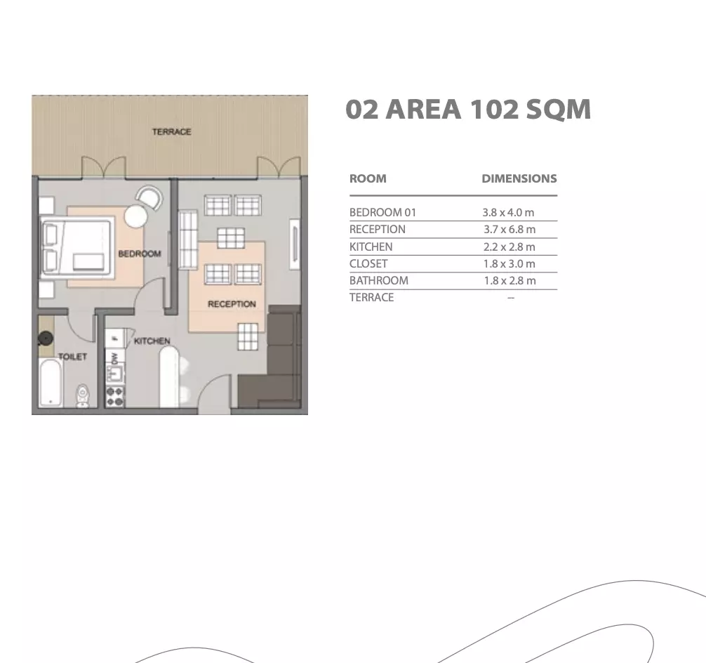 Unit floor plan image