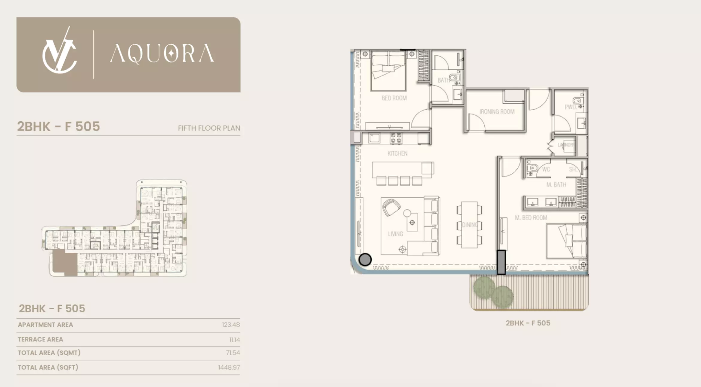 Unit floor plan image
