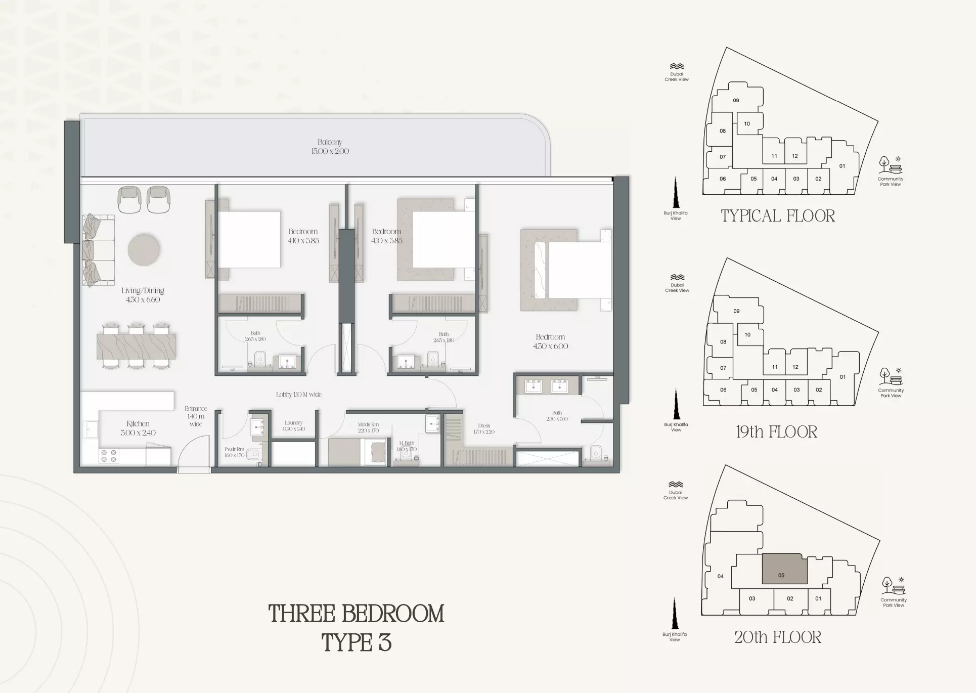 صورة مخطط ارضية الوحدة