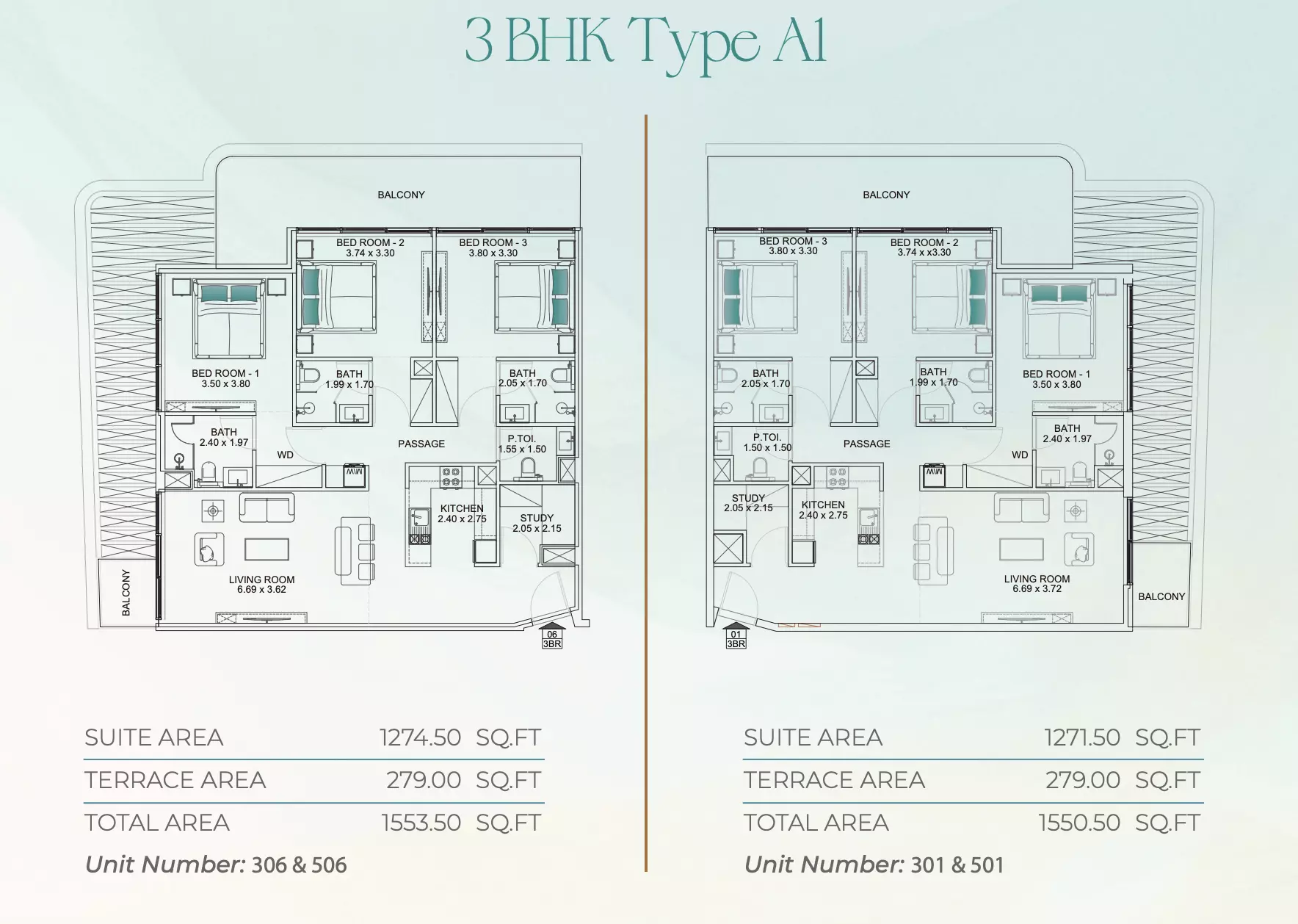 صورة مخطط ارضية الوحدة