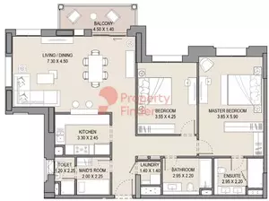 Asayel Type E, 2 beds