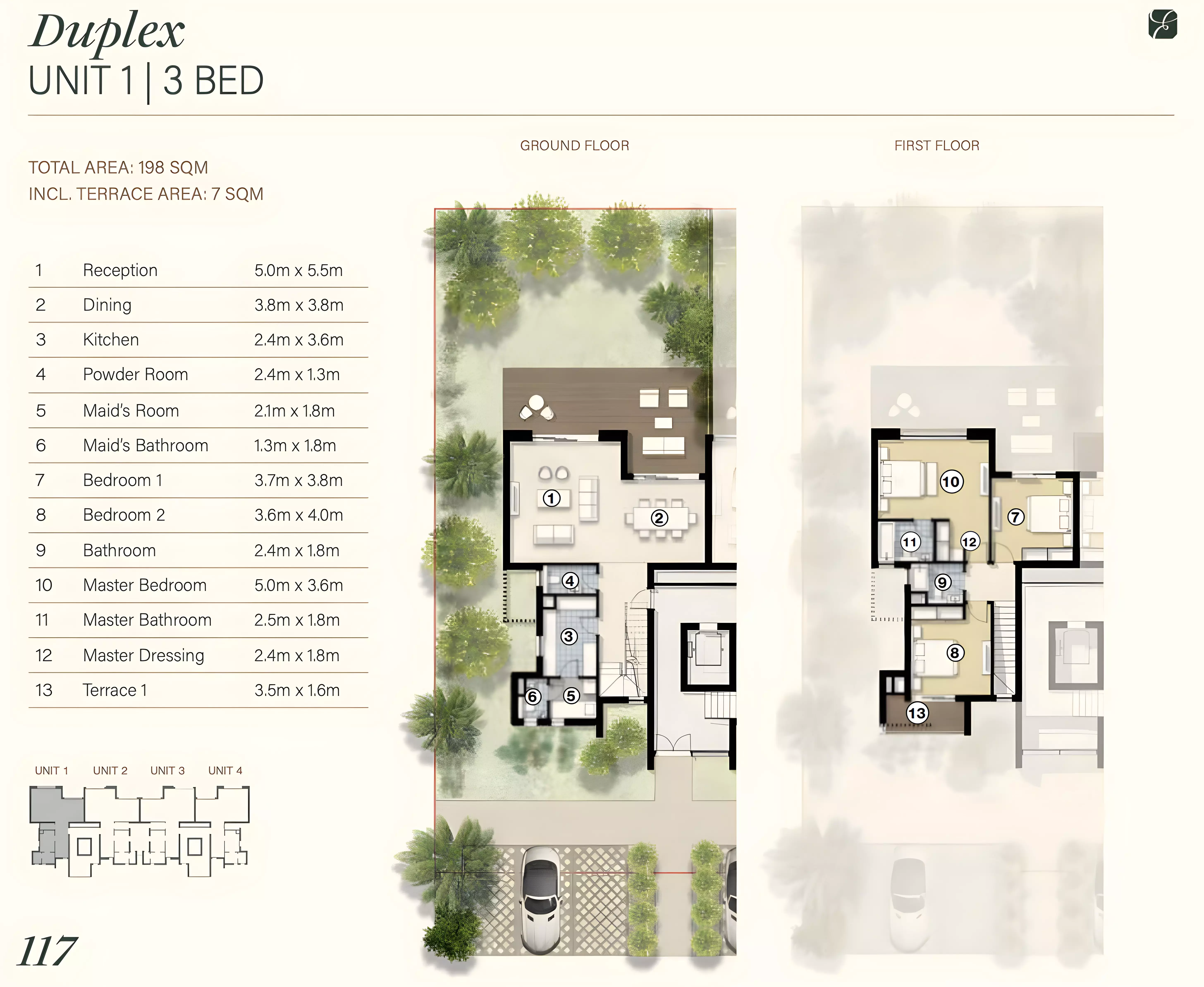 Unit floor plan image