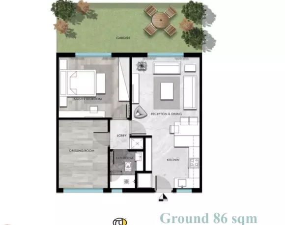 Unit floor plan image