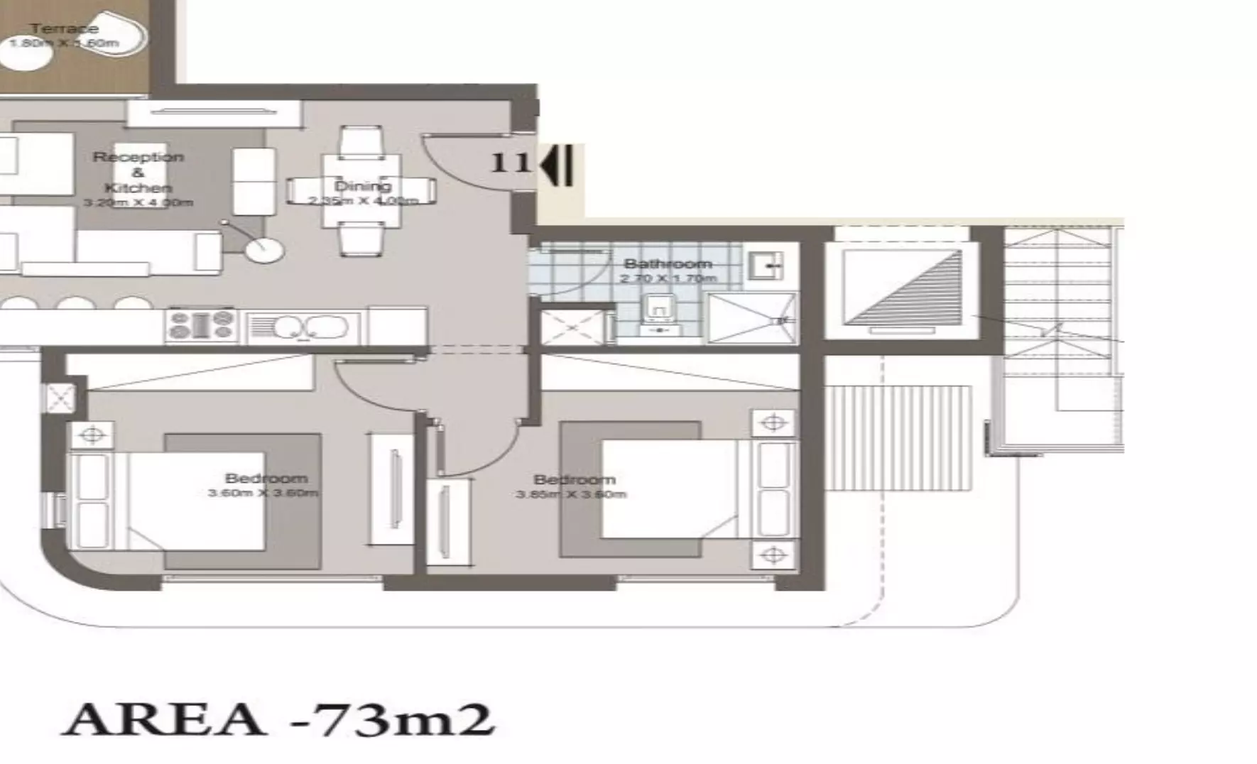 Unit floor plan image