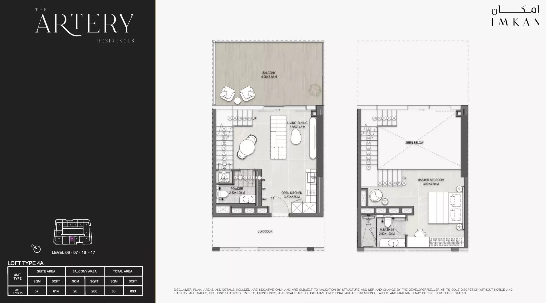 Unit floor plan image