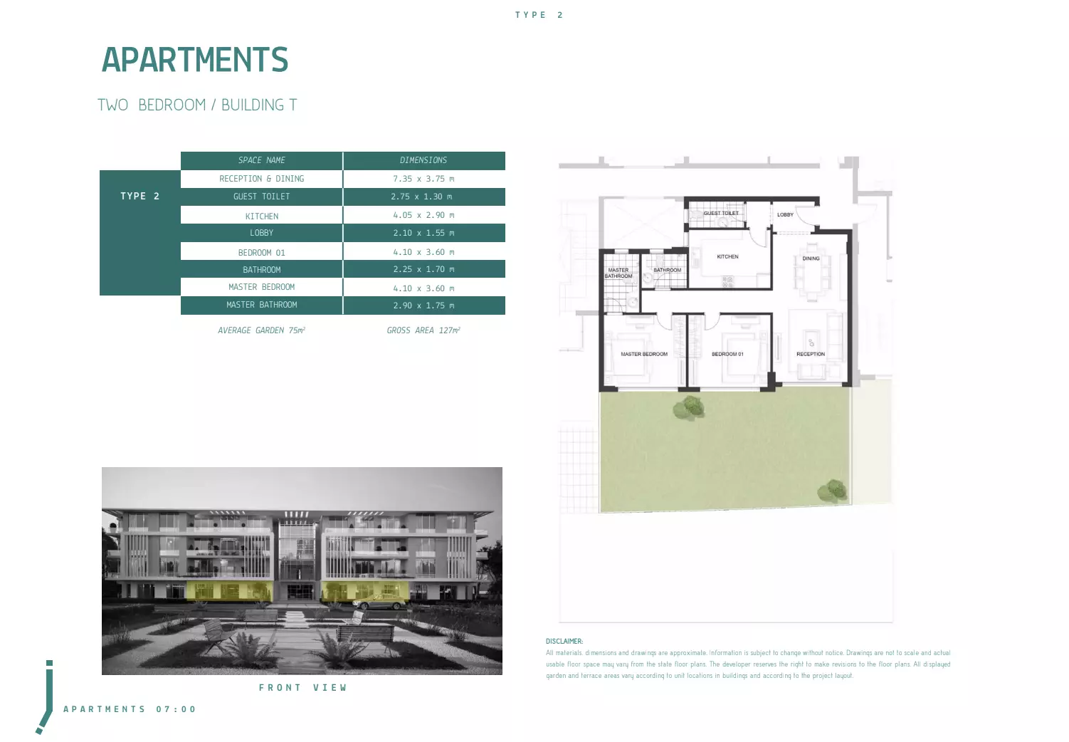 صورة مخطط ارضية الوحدة
