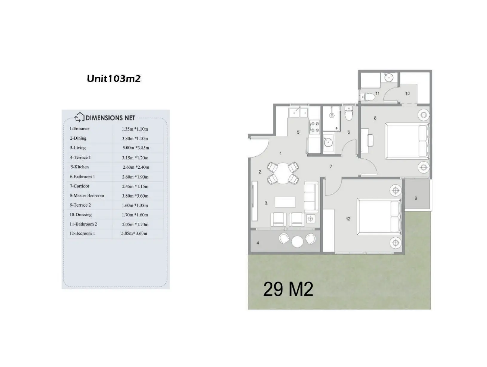 Unit floor plan image
