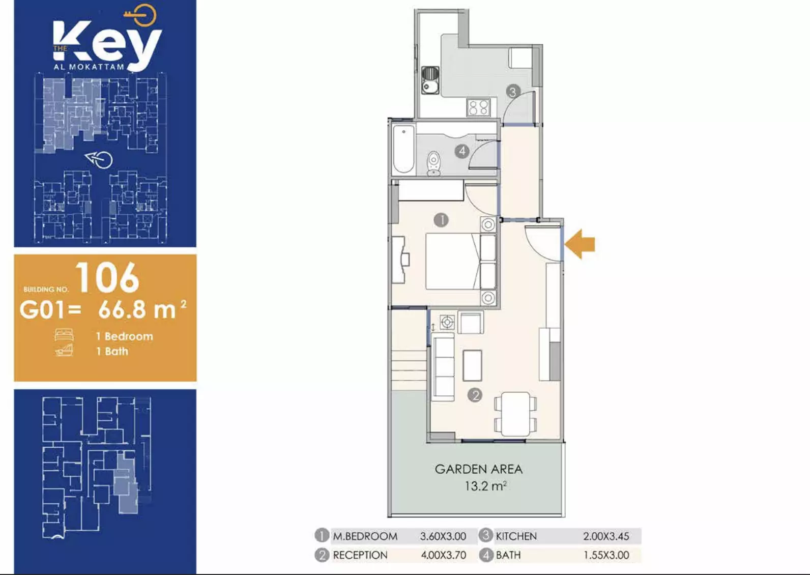 Unit floor plan image
