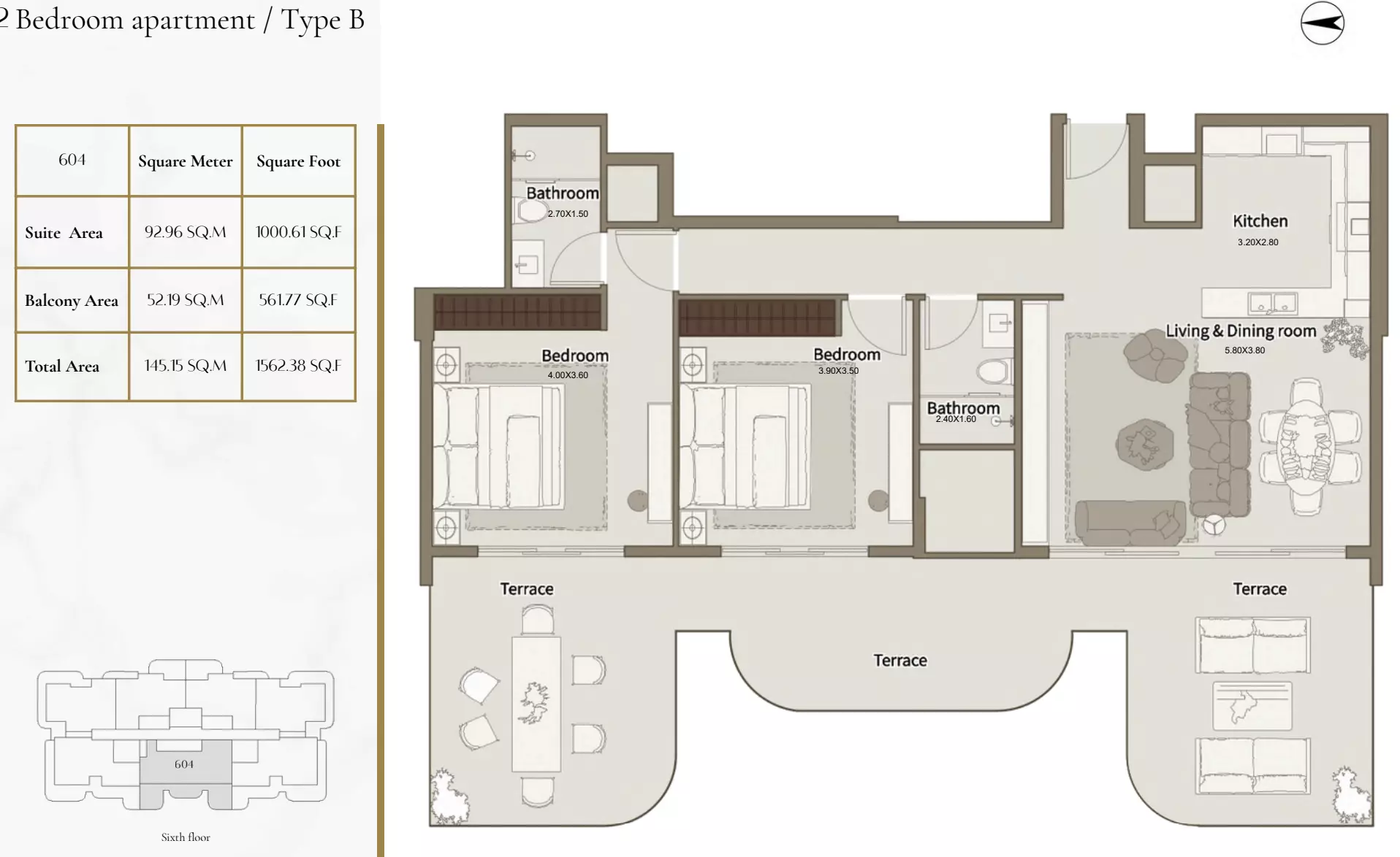 Unit floor plan image