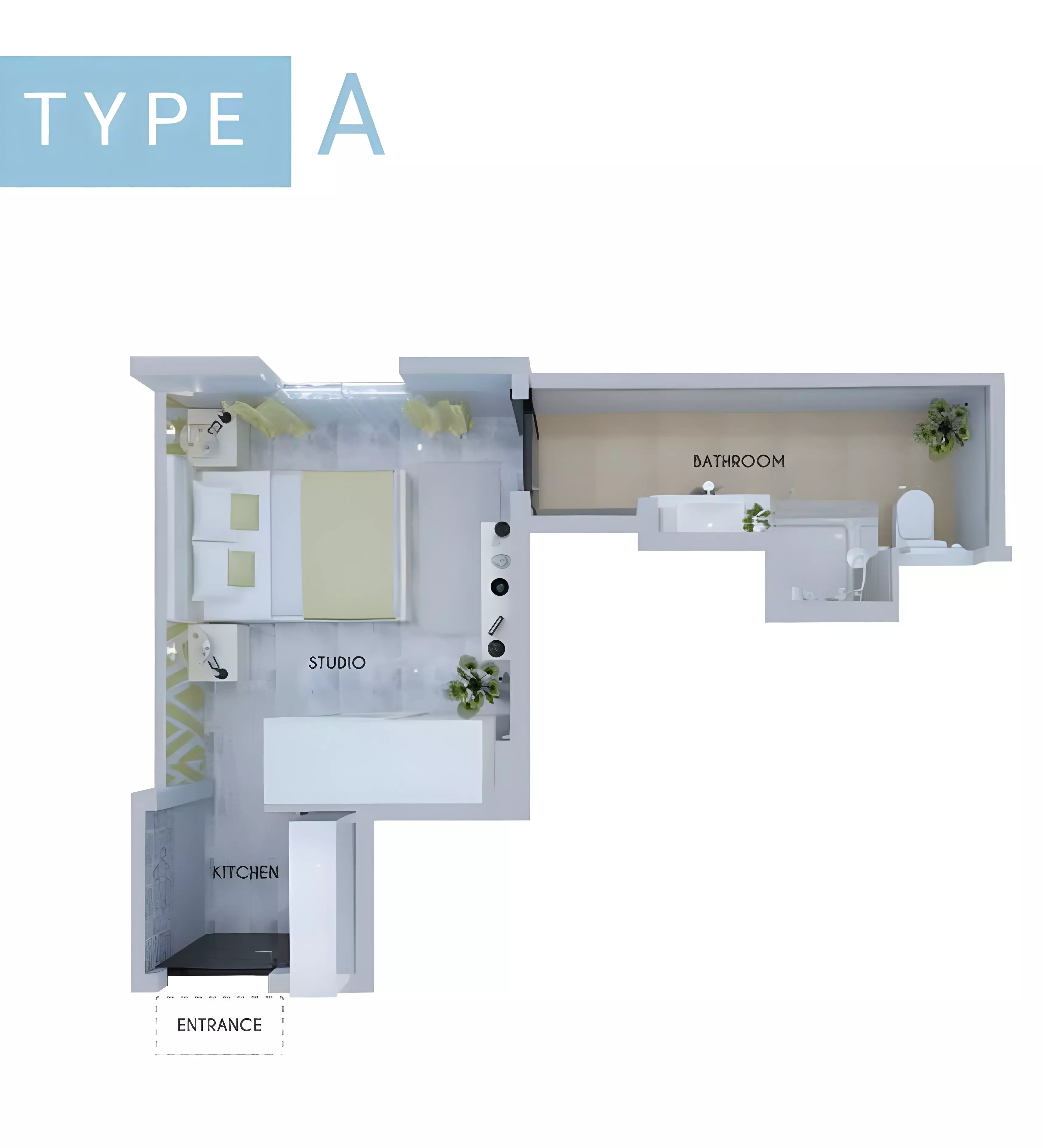 صورة مخطط ارضية الوحدة