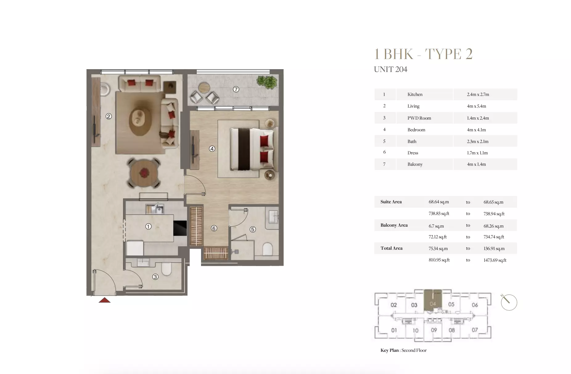 Unit floor plan image