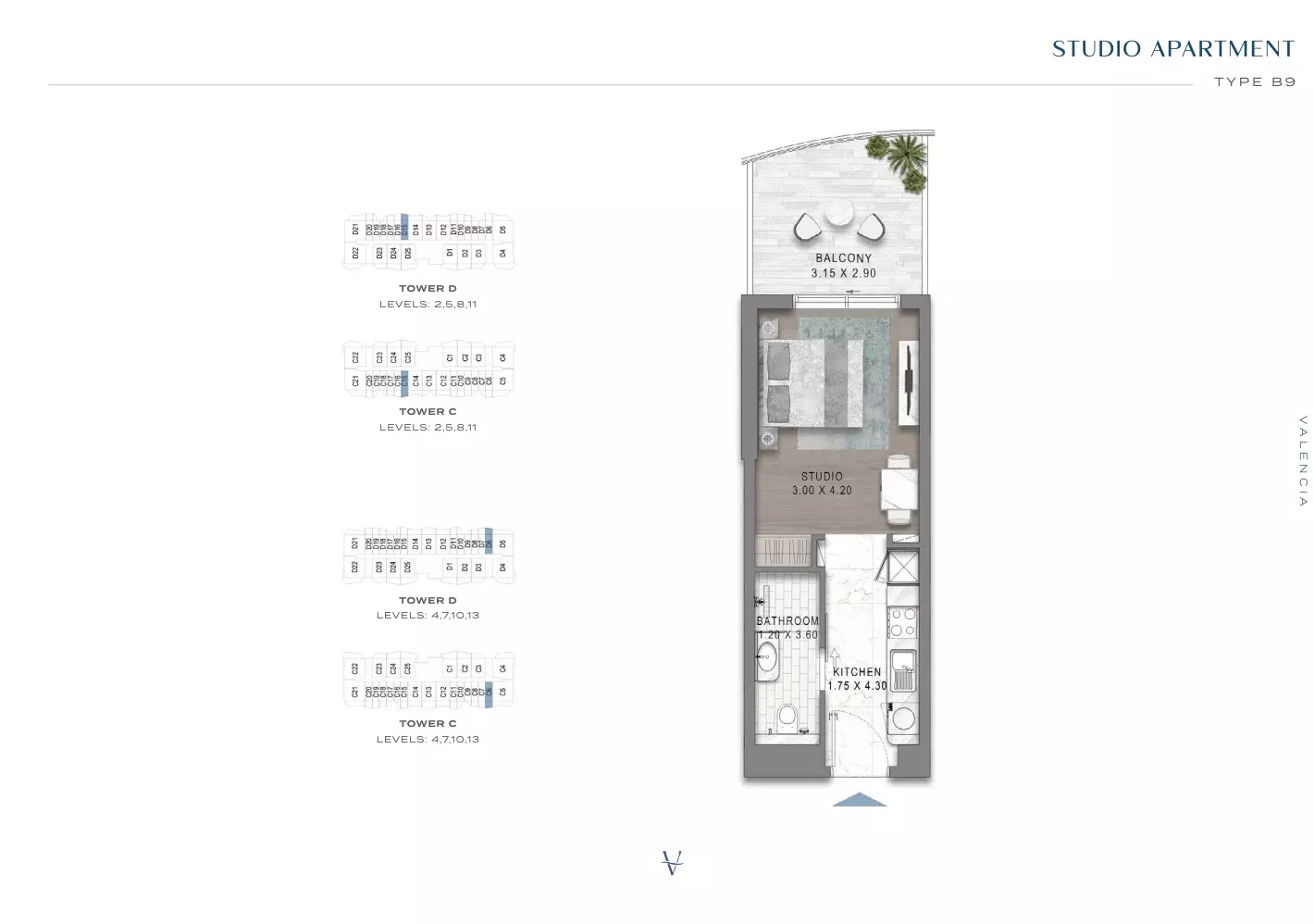Unit floor plan image
