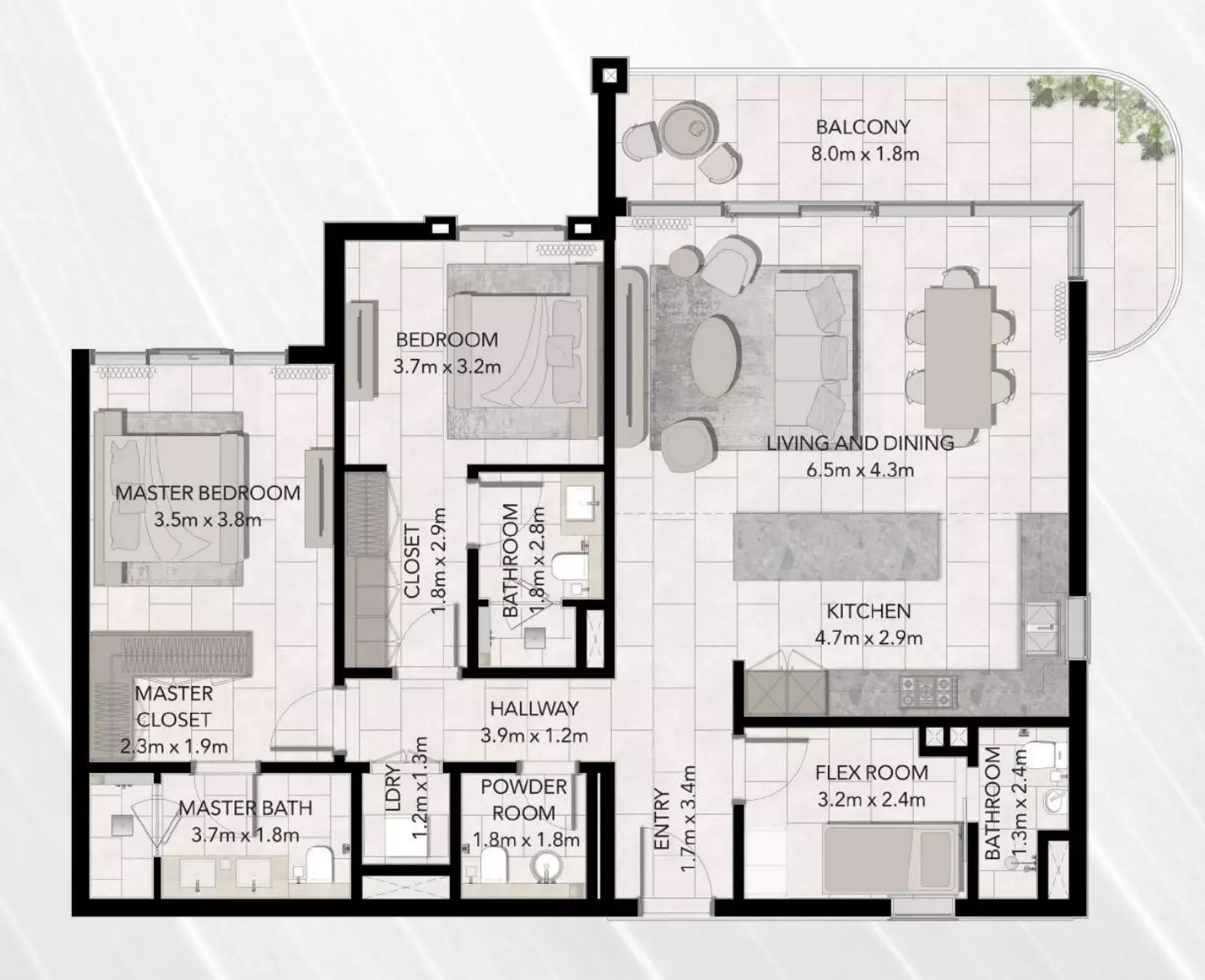 صورة مخطط ارضية الوحدة