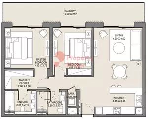 Jomana B3-Type A Level 5, 2 beds