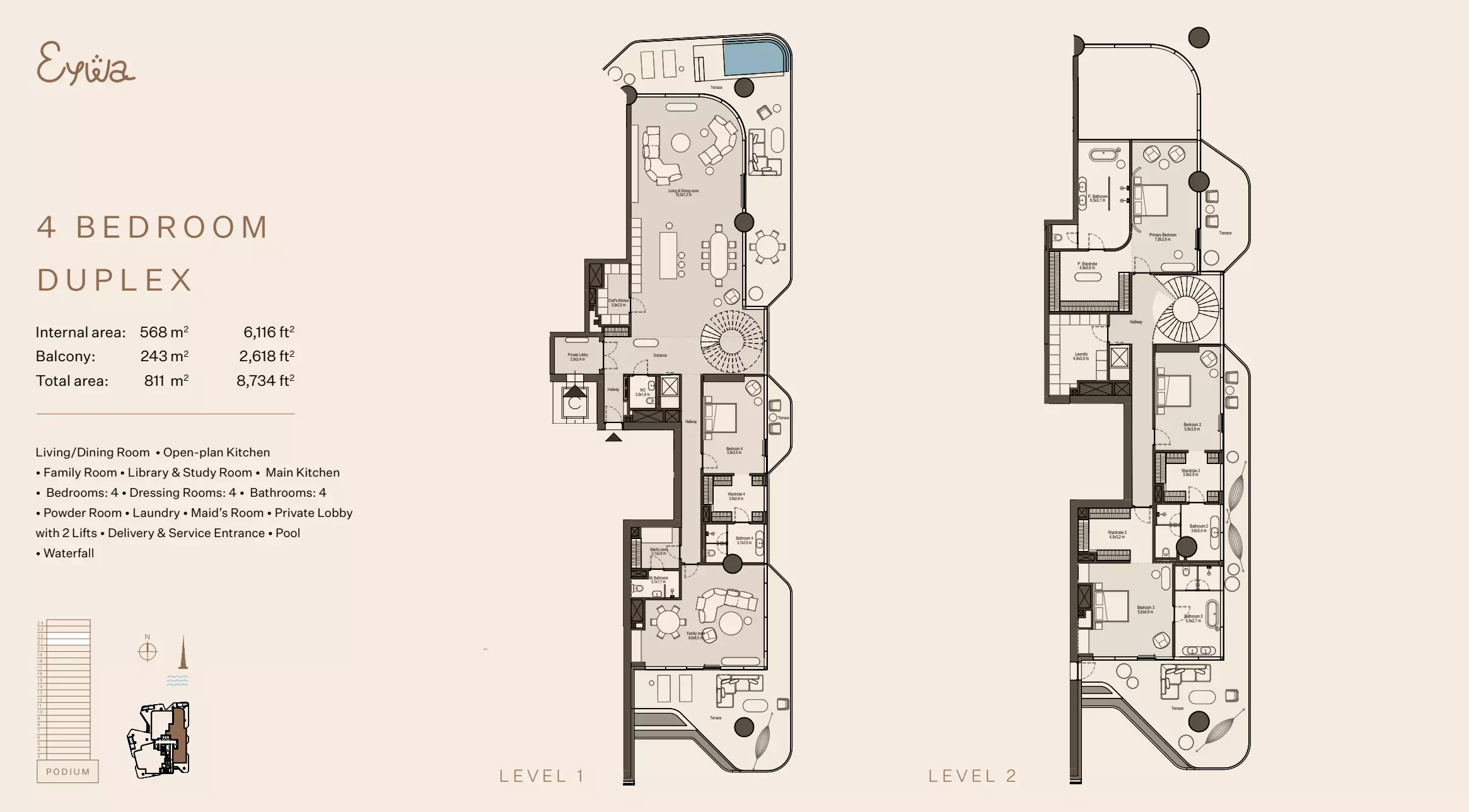 صورة مخطط ارضية الوحدة