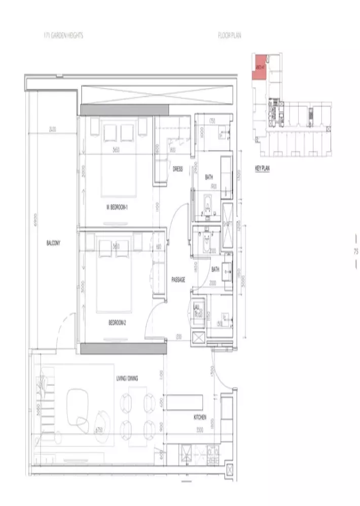 Unit floor plan image