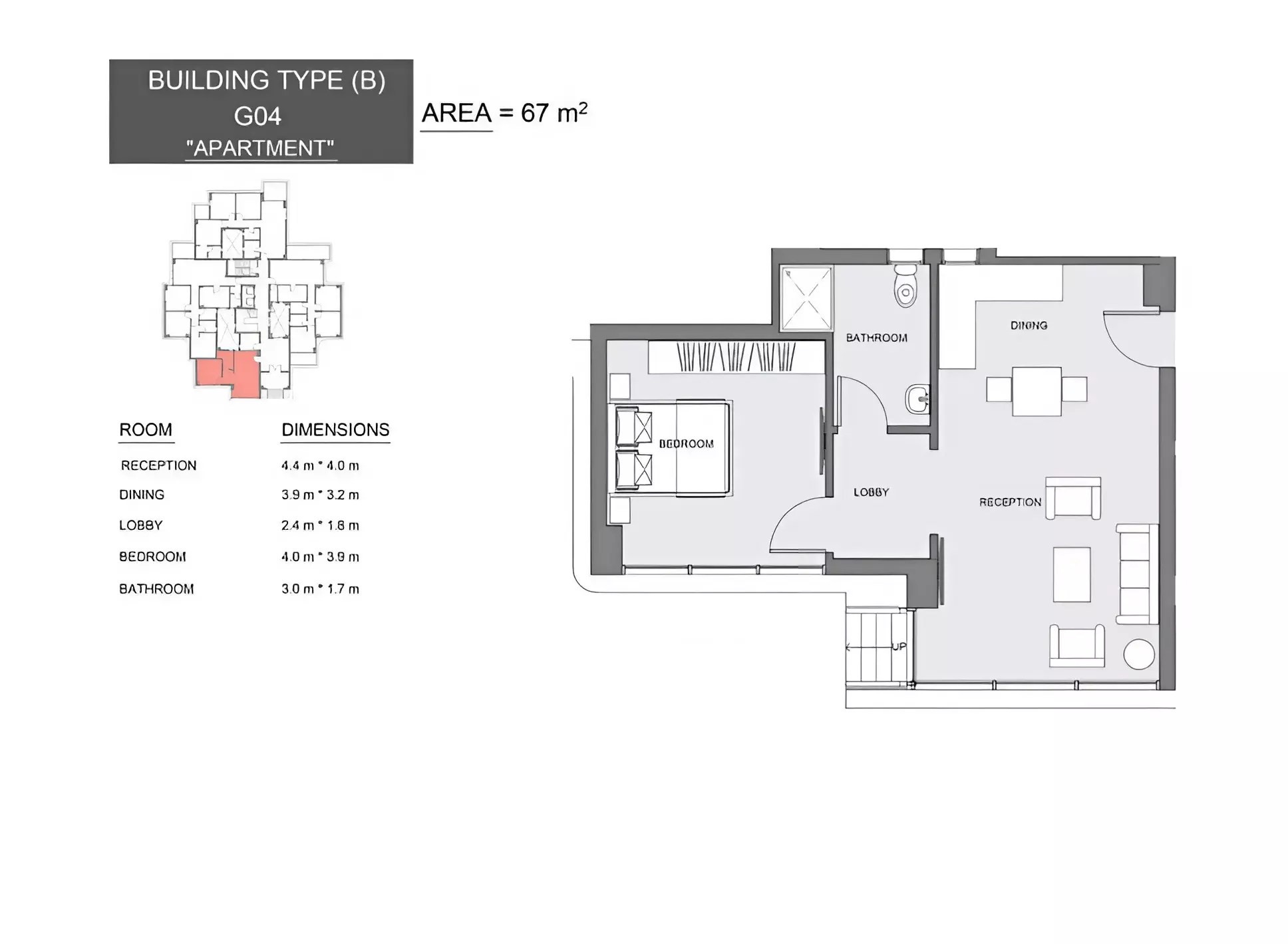 Unit floor plan image