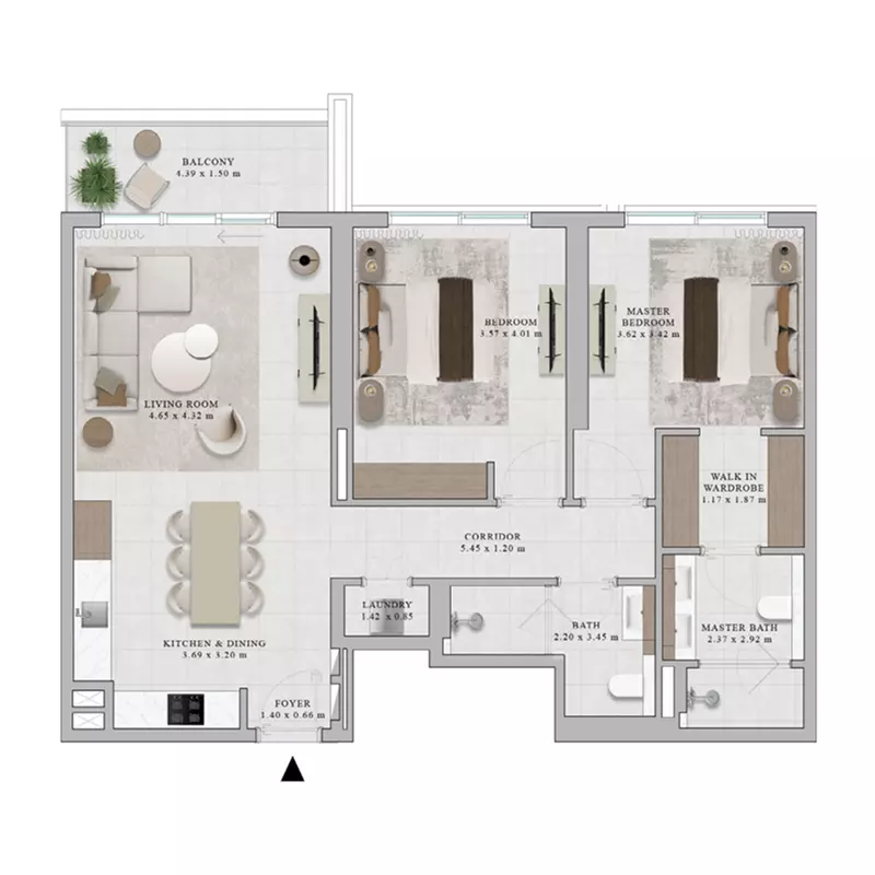 Unit floor plan image