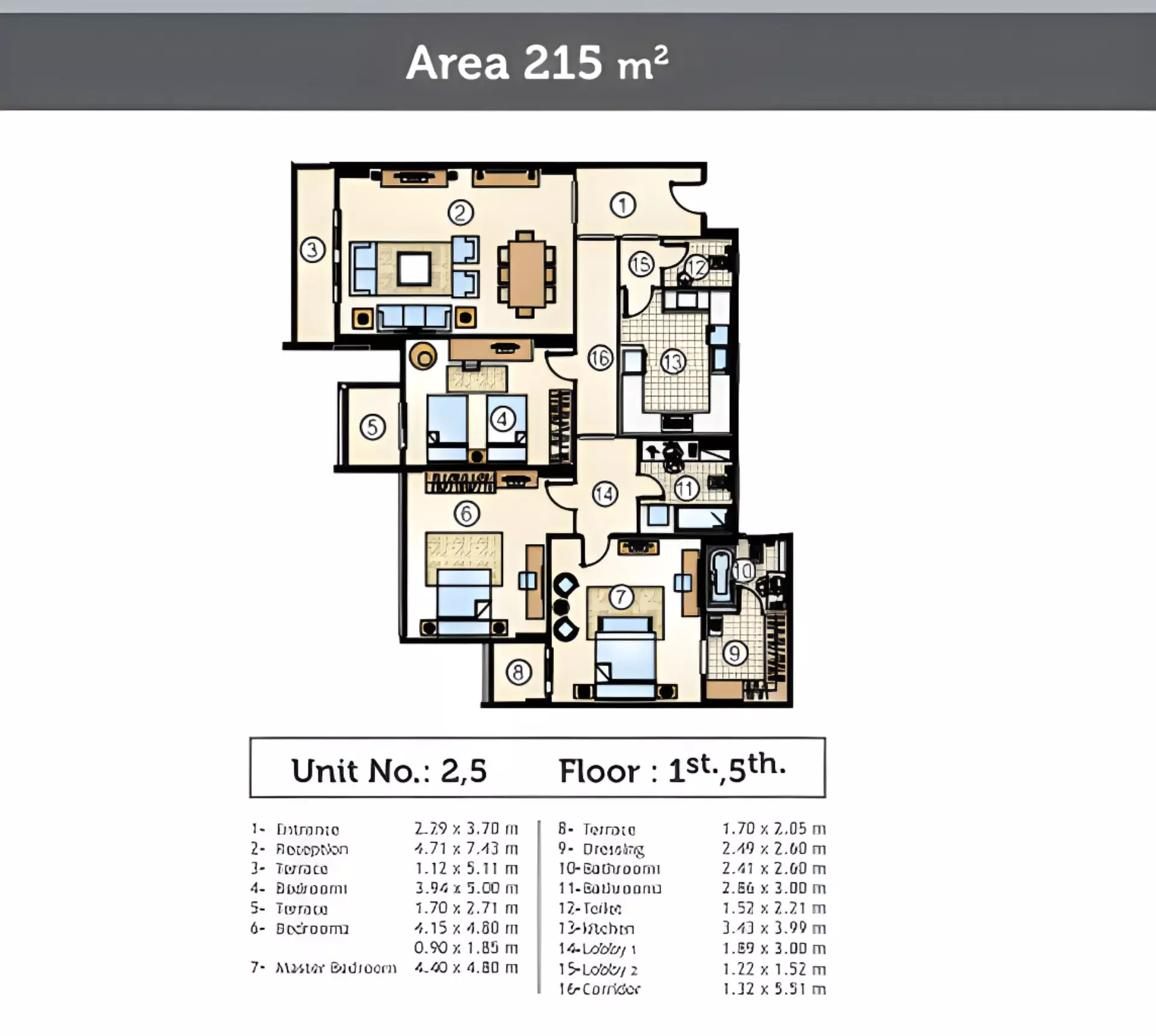Unit floor plan image