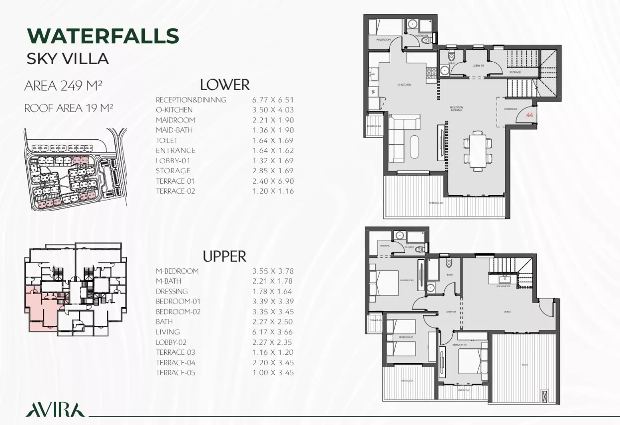 صورة مخطط ارضية الوحدة