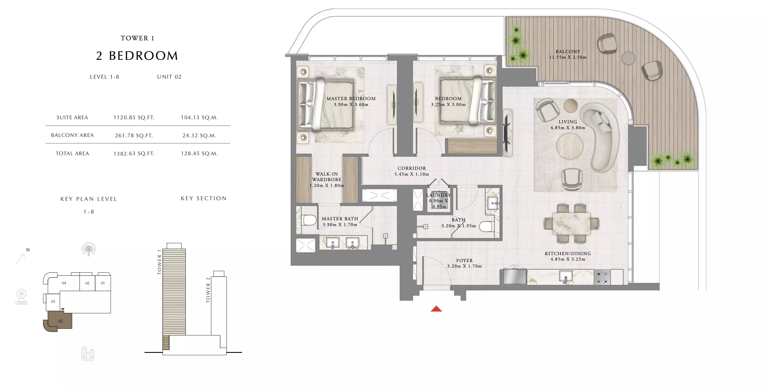 Unit floor plan image