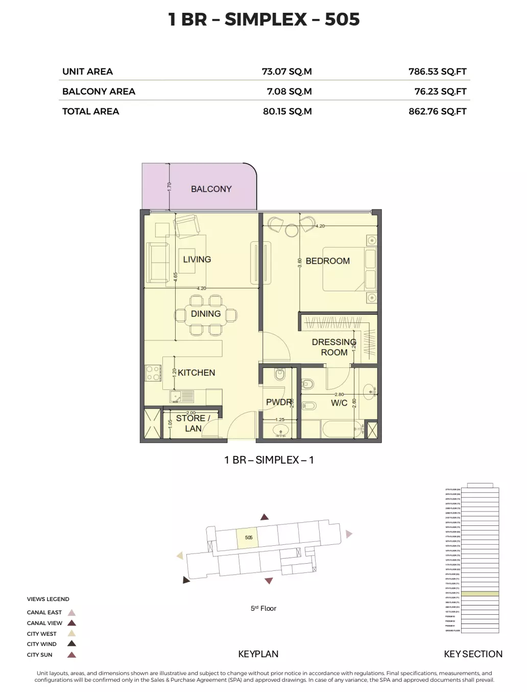 Unit floor plan image
