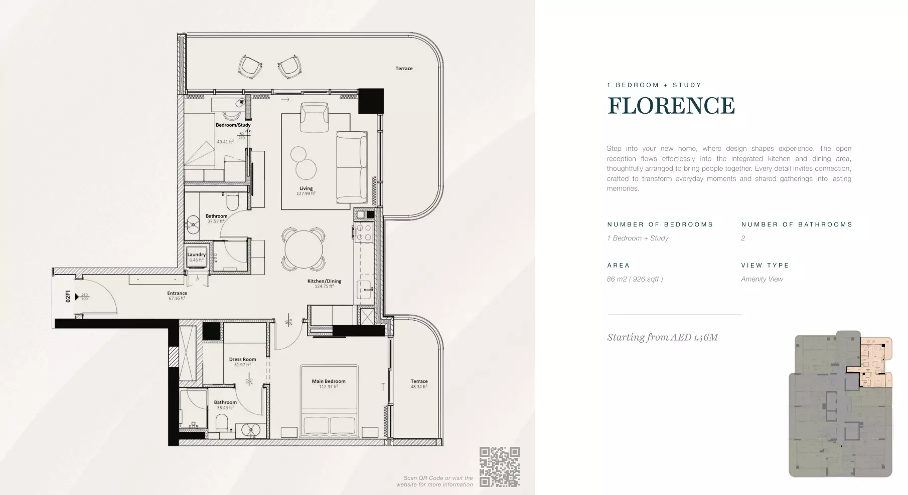 Unit floor plan image
