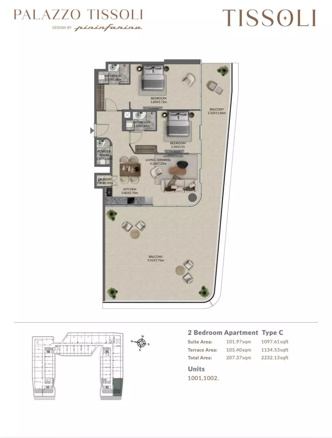 Unit floor plan image