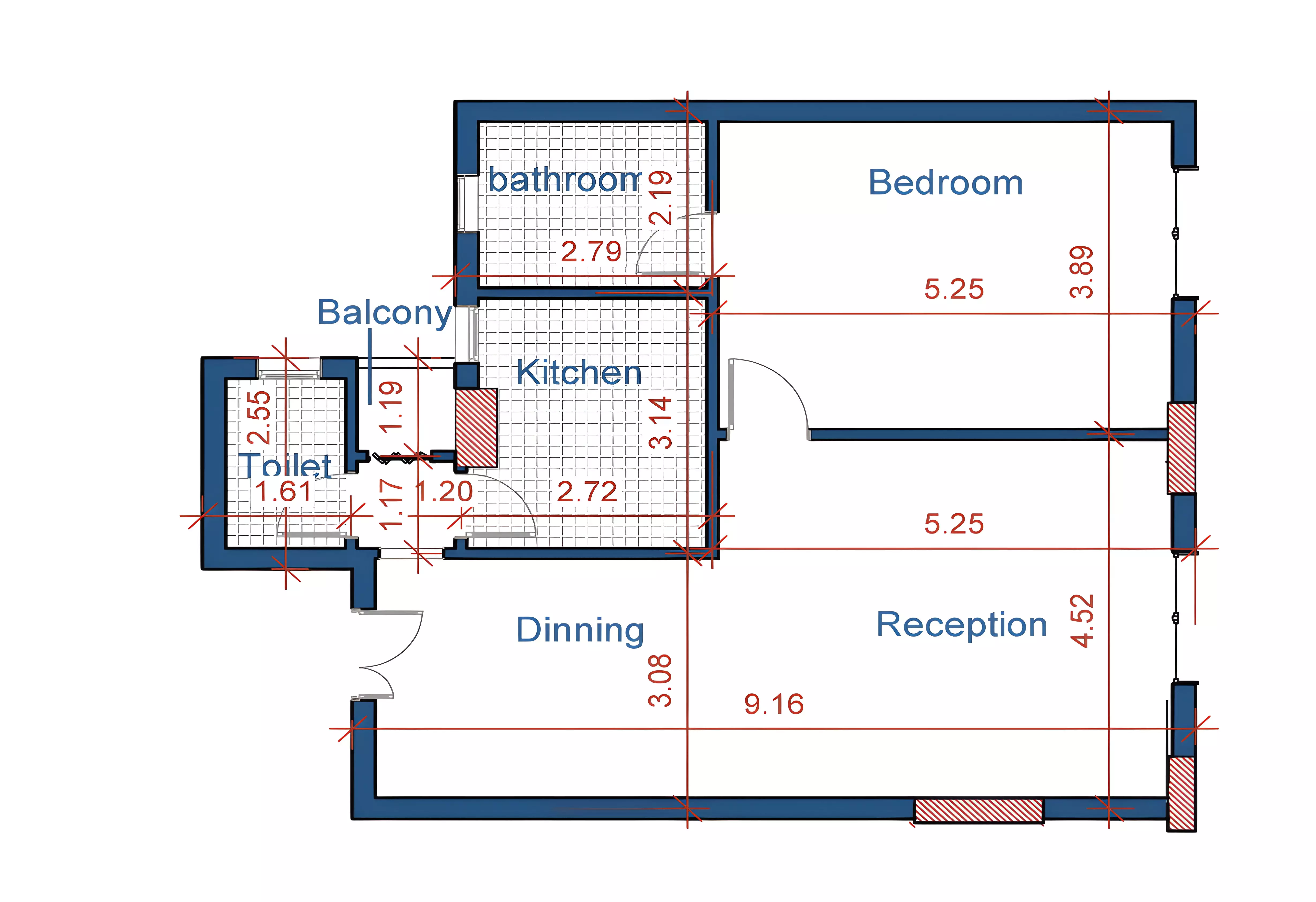 Unit floor plan image
