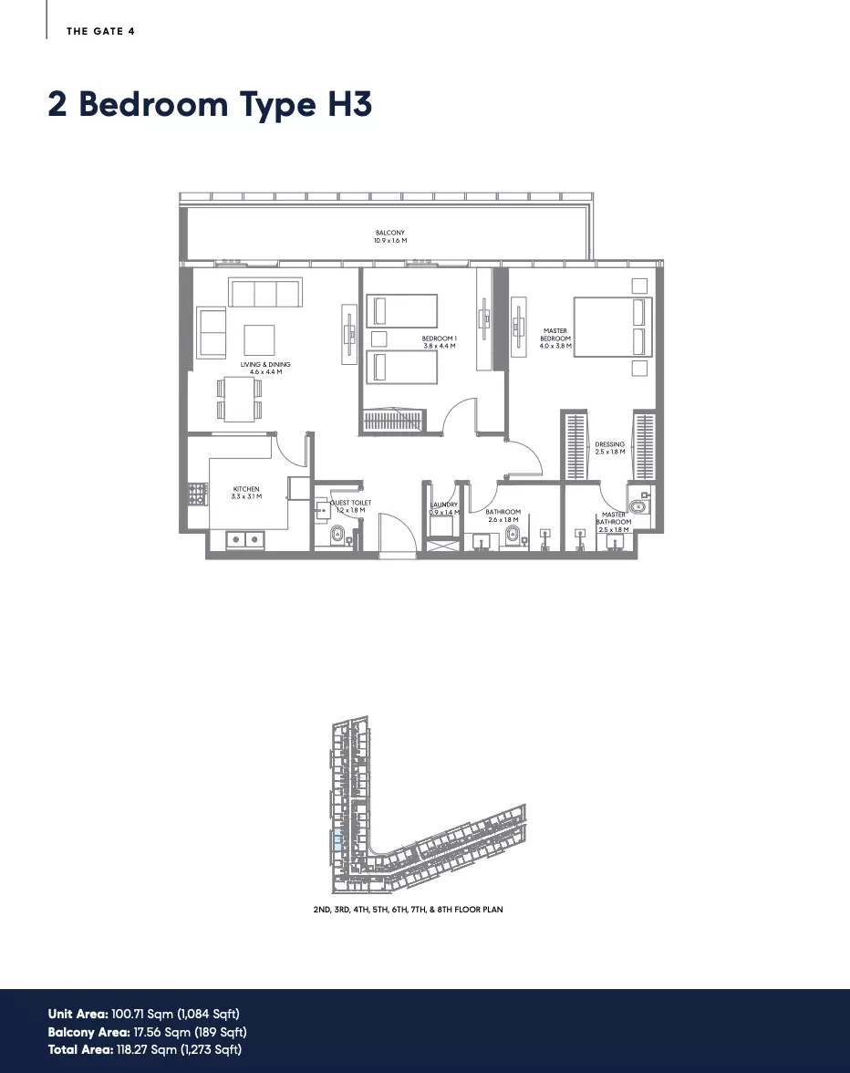 Unit floor plan image