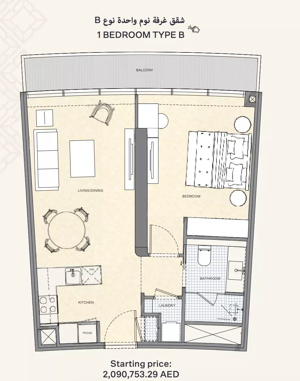 Unit floor plan image