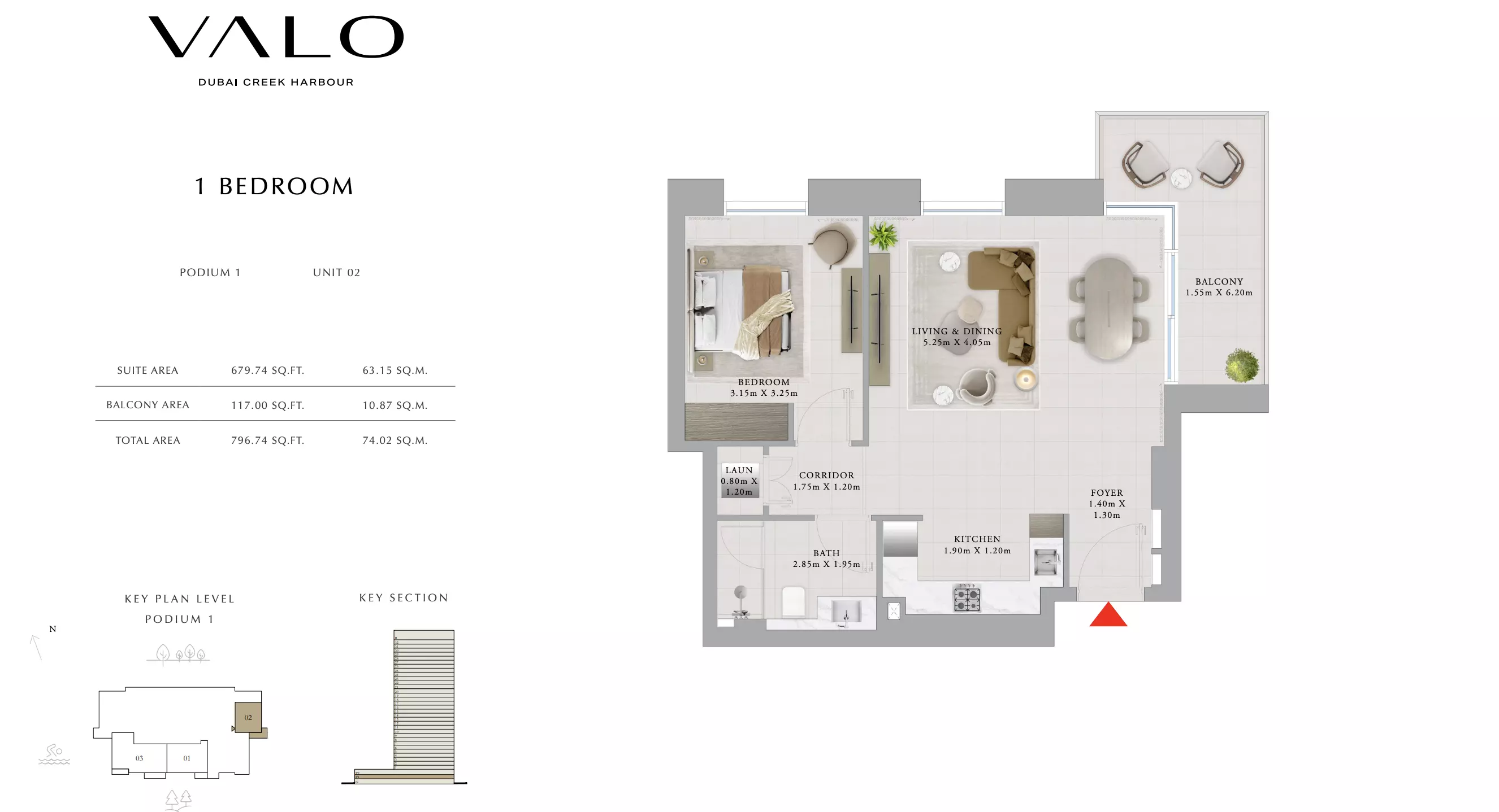 Unit floor plan image