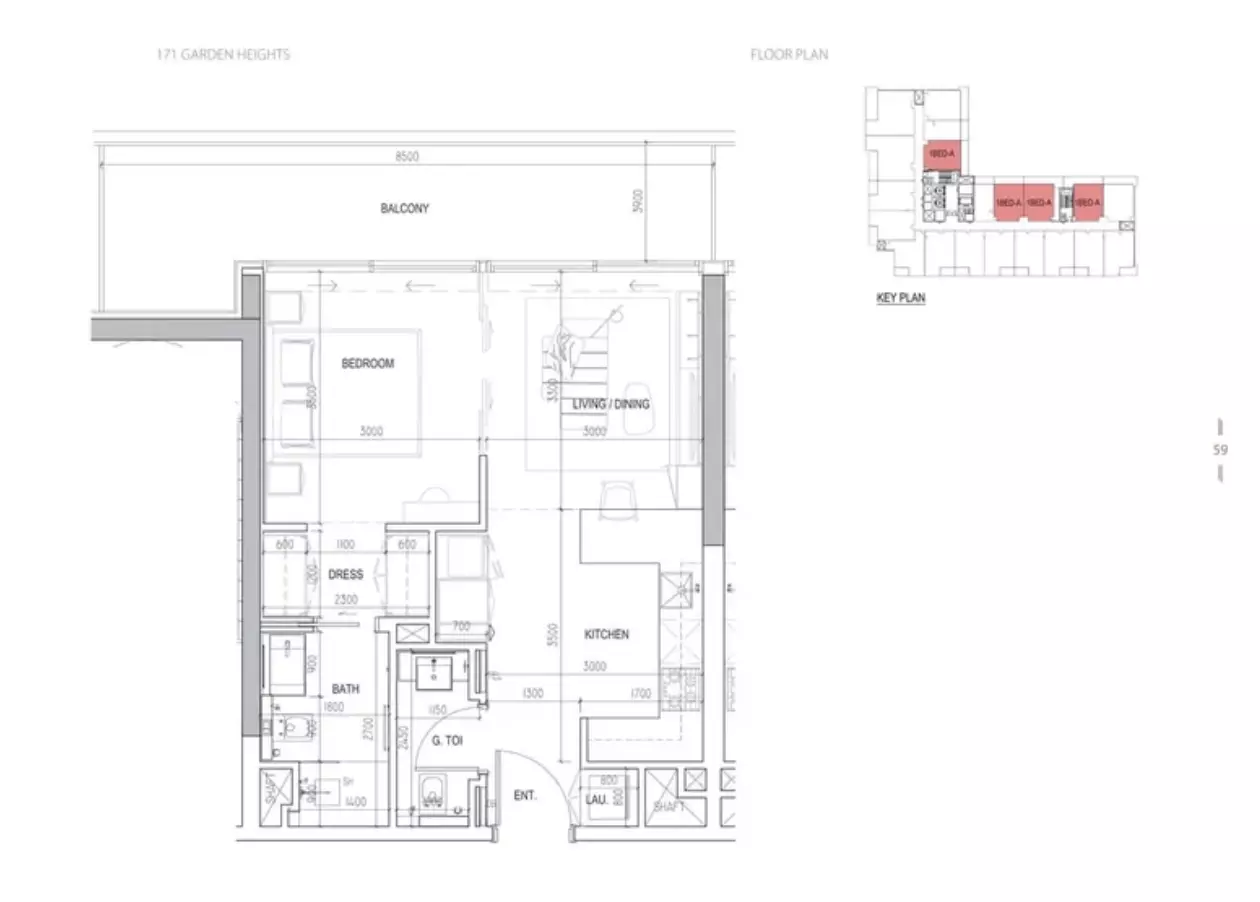 Unit floor plan image