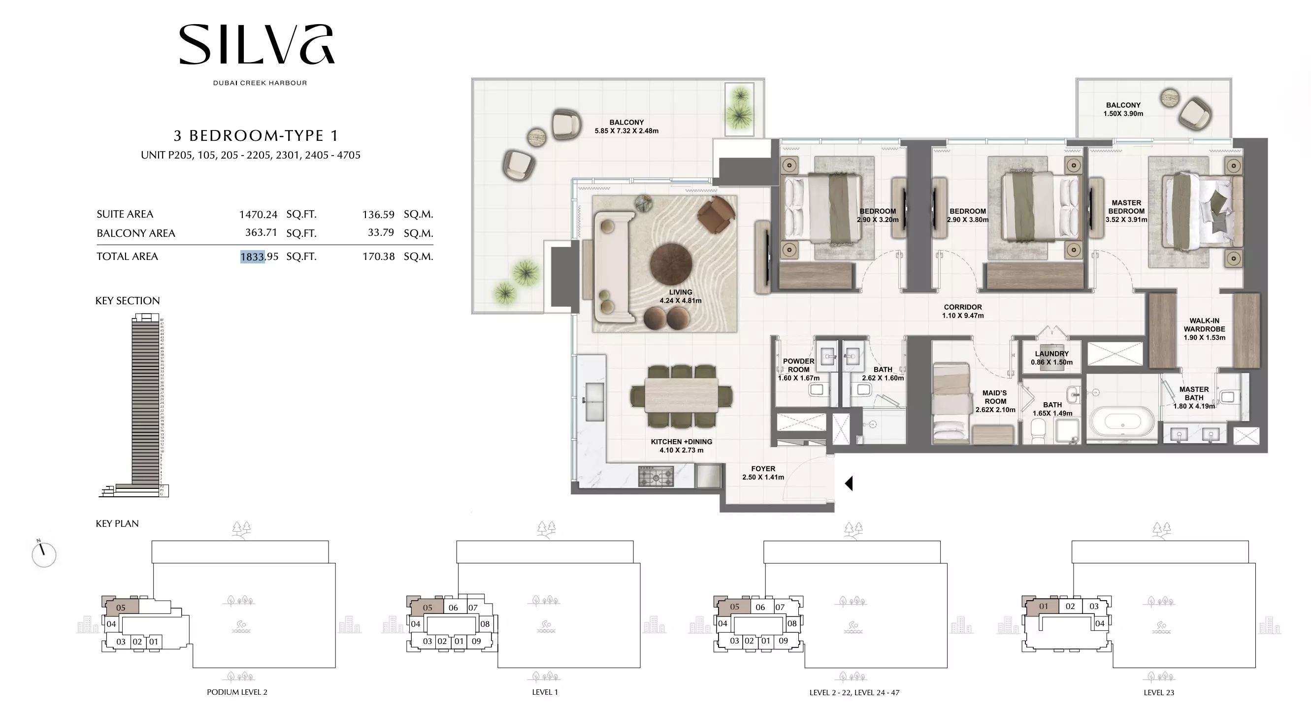Unit floor plan image