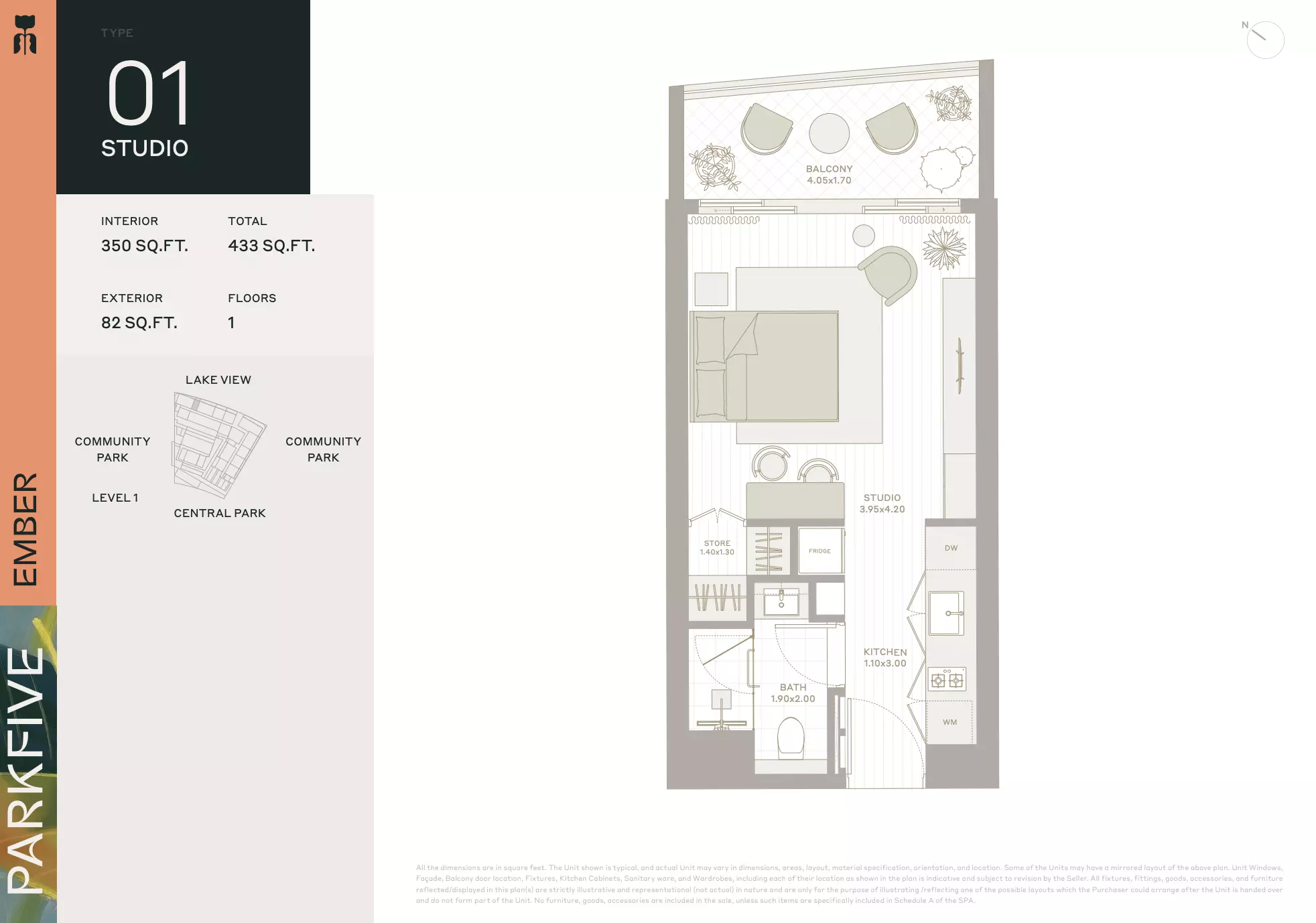 Unit floor plan image