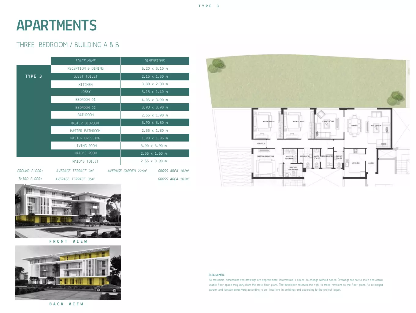 صورة مخطط ارضية الوحدة