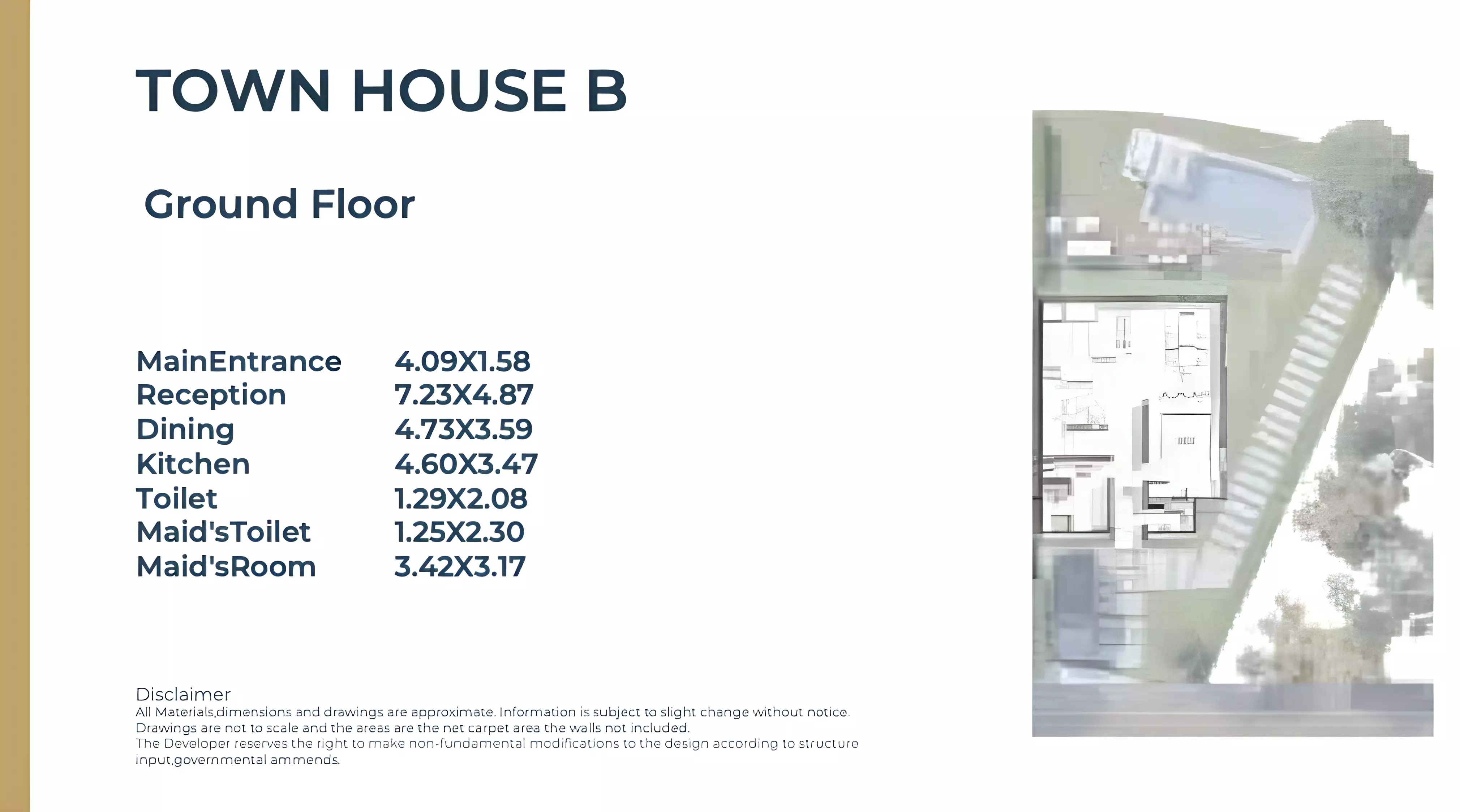 صورة مخطط ارضية الوحدة