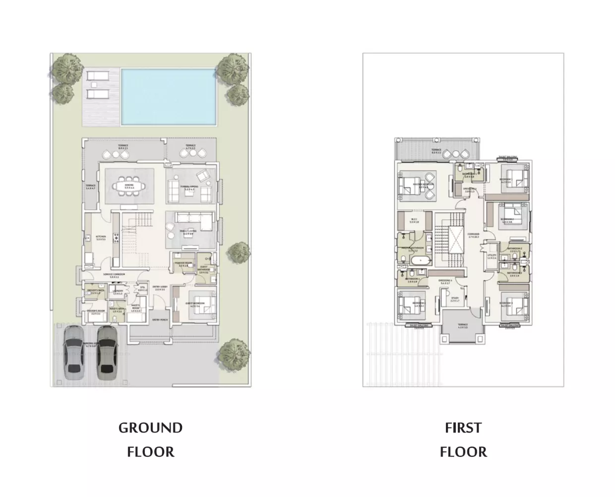 صورة مخطط ارضية الوحدة